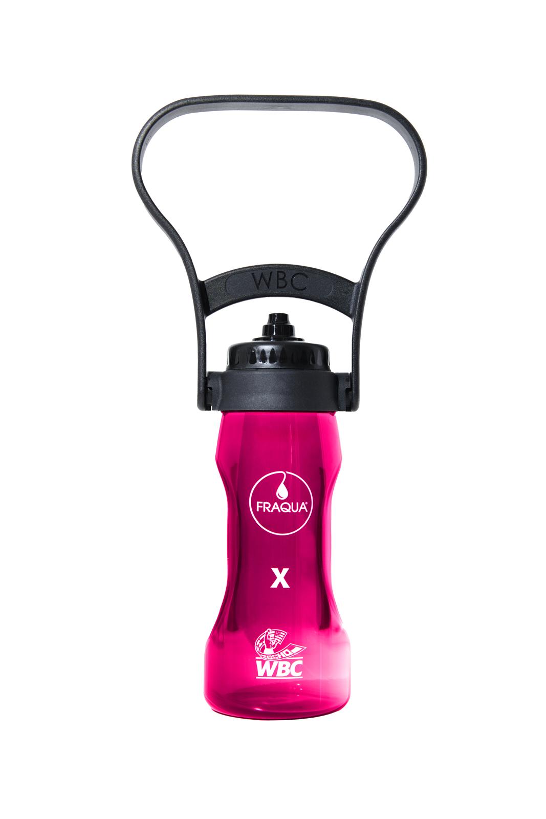 WBC X Fraqua Bottle in Neon Pink