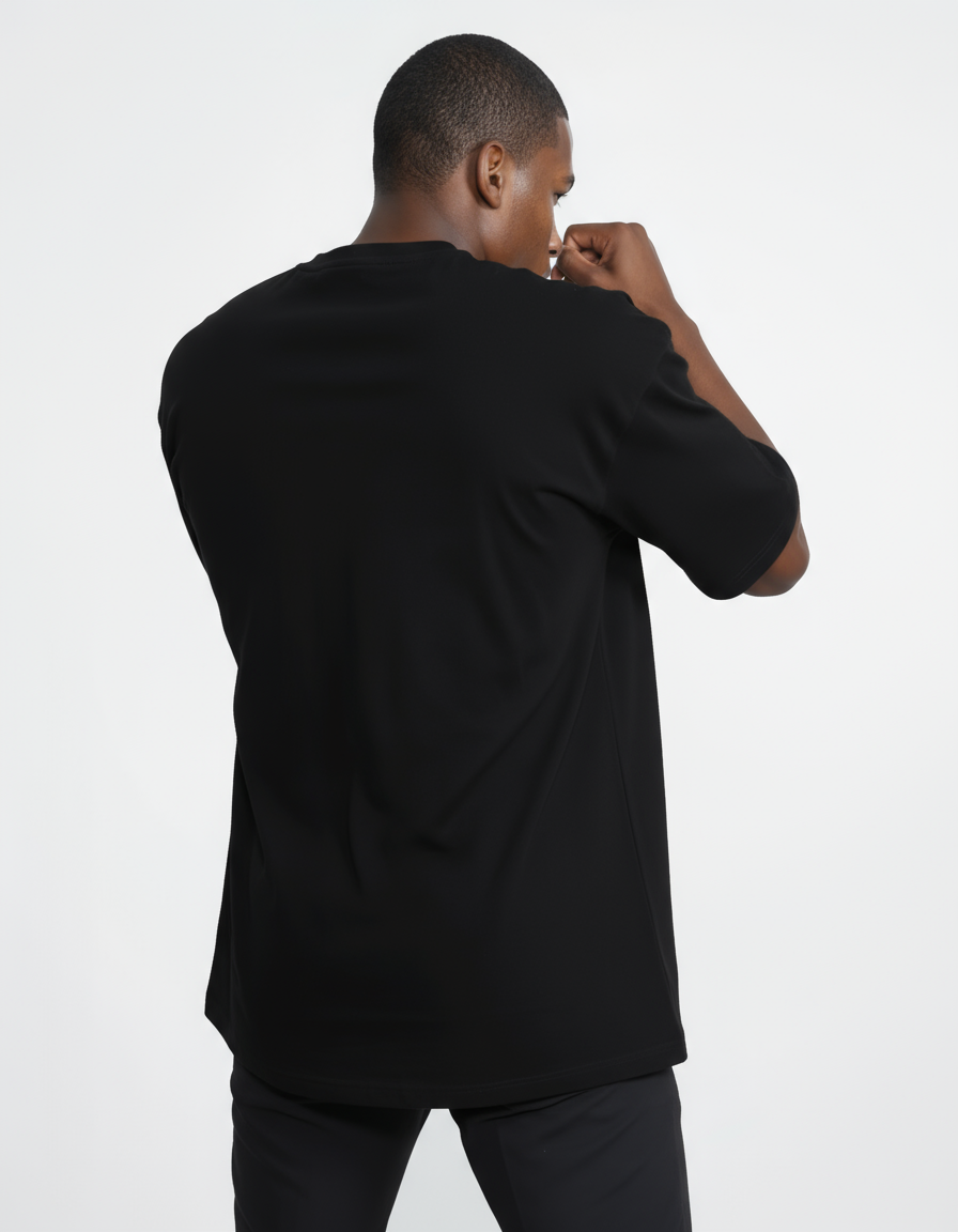 Fraqua® 'POP ART' Unisex T-shirt in Black - Fraqua®