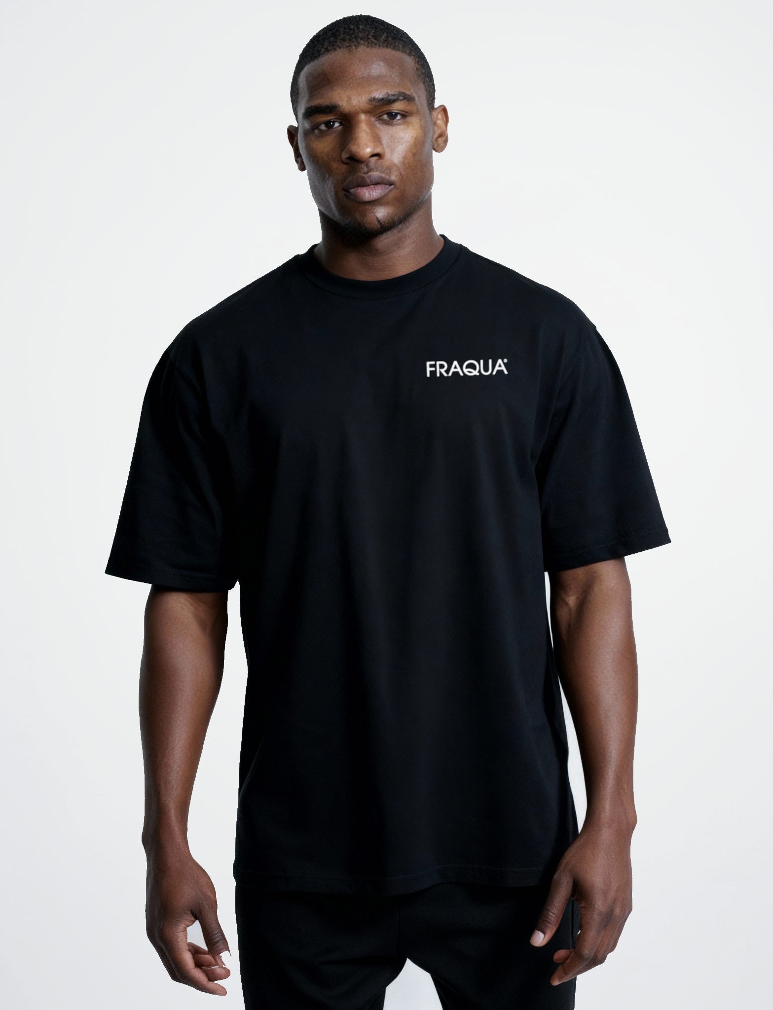 Fraqua®️ `A BOXER IS AN ARTIST’ Unisex T-shirt in Black - Fraqua®